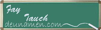 Fay Tauch Visitenkarte